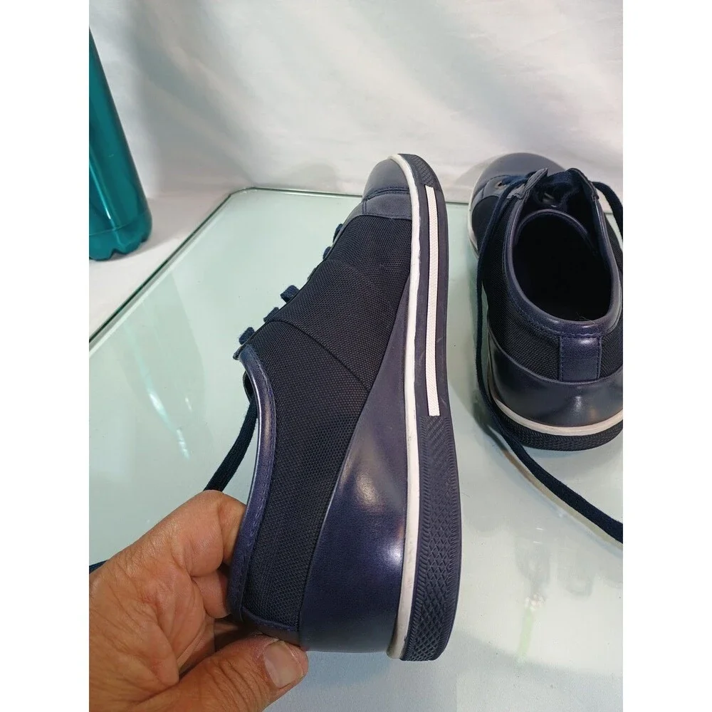 Zanzara Men's Blue Rory Shoes Lace Up Sneakers Size 10